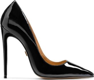 Kazar Elegante Lakleren Zwarte Pumps - Dames - Pumps - Zwart - 41 EU - Leer - Schoenen
