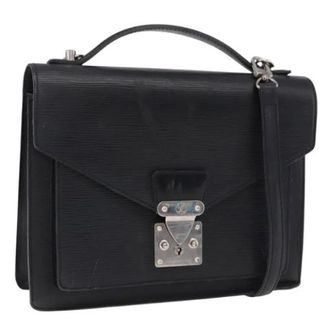 Louis Vuitton Pre-owned Vintage Epi Hand Bag - Dames - Pre-owned - Zwart - Maat: ONE Size Leer