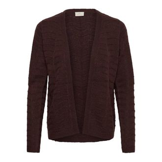 Kaffe Cardigans - Dames - Truien - Bruin - Maat: L
