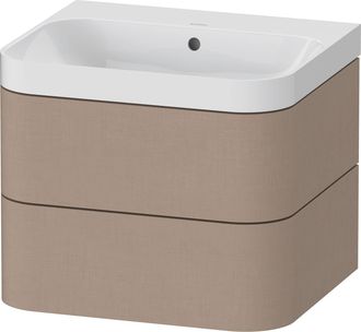 Duravit Set C-bonded Duravit Happy D.2 Plus Suspendido, 575x490mm, 2