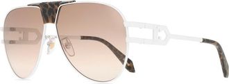 Just Cavalli Brown Gradient Pilot Unisex Sunglasses SJC095 0280 62