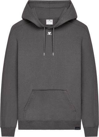 Courr&egrave;ges Relaxed Fit Grey Hoodie