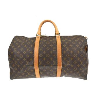 Louis Vuitton Pre-owned Weekend Bags, female, Brown, Size: ONE SIZE Pre-owned Keepall Travel Bag