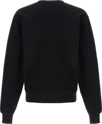 Saint Laurent Cassandre Sweatshirt - Black