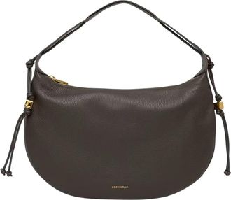 Coccinelle Hobo Bag - Dames - Schoudertassen - Groen - ONE Size - Leer - Tassen