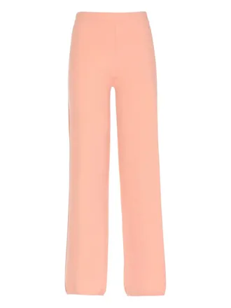 KANGRA elastic-waist trousers - women - Viscose/Polyester - 44 - 278 PINK