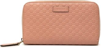 Gucci Pre-owned Gucci Microguccissima Zip Around Long Wallet Ladies ZLXYSAWIYCMC2IWS