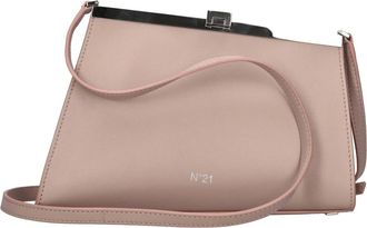N&deg;21 Tassen, Dames, Roze, ONE Size, Leer, Petit Jeanne Leren Tas