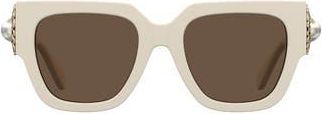 Moschino 52mm Square Sunglasses in Ivory at Nordstrom Rack