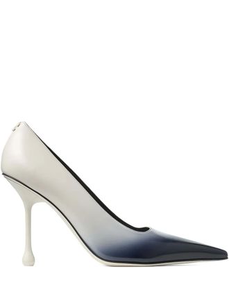 Jimmy Choo London Pumps Ixia a punta 85mm - Bianco