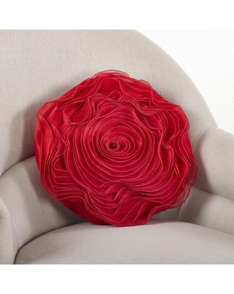 Saro Lifestyle Rose Pillow
