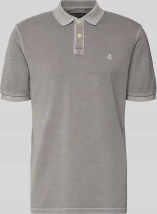 Marc O'Polo Poloshirt aus Baumwolle in Hellgrau, Größe XXXL