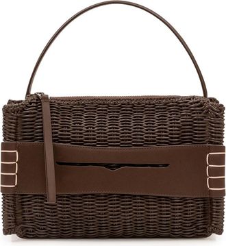 J.W.Anderson Rectangular Woven Bag - Dames - Handtassen - Bruin - ONE Size - Tassen
