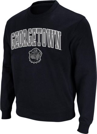 Colosseum Mens Colosseum Navy Georgetown Hoyas Arch & Logo Crew Neck Sweatshirt at Nordstrom, Size Small