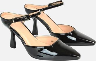 XY London Womens XY London Womens/Ladies Daisy May Pointed High Stiletto Heel Court Shoes - Black - Size: 4