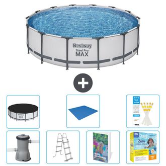 Bestway Piscina Bestway Steel Pro Max Redonda - 427x122 Cm - 8-piezas S546