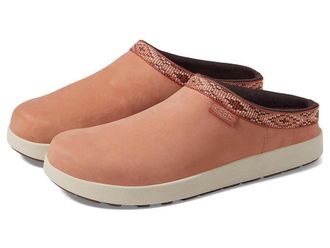 Keen Elle Mule Suede Womens Clog Shoes Cork/Birch : 10.5 B - Medium, Leather/Suede