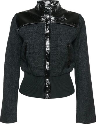 Maje Giacca in tweed - Nero