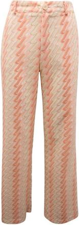 PHO Firenze Pantalone Wo Lurex Broeken - Dames - Wijde Broeken - Veelkleurig - XS - Broeken
