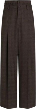 Dolce & Gabbana Broeken - Heren - Wijde Broeken - Bruin - M - Broeken