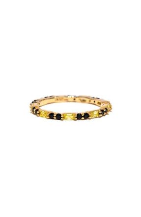 Girls Crew x Harry Potter House Band Ring in Gold/Hufflepuff at Nordstrom, Size 9