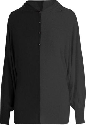 Jacquemus Le Polo Losange - Dames - Hoodies - Zwart - 3XS - Leer - Hoodies & sweatvesten