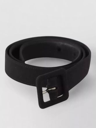Dolce & Gabbana leather logo buckle belt