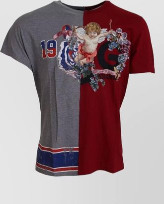 Dolce & Gabbana cotton graphic crewneck t-shirt