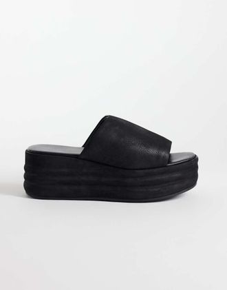 Free People flatform Harbor nero