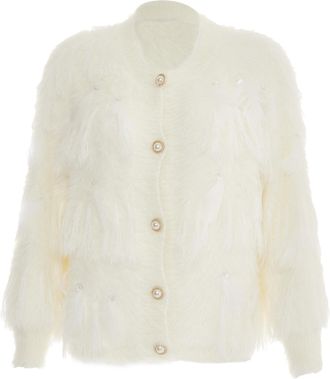 Faina Vest Dames wolwit