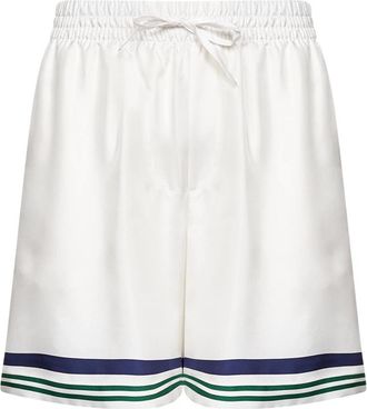 Casablanca Shorts - Heren - Strandmode - Wit - M - Badmode