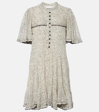 Isabel Marant Daynia polka-dot cotton minidress