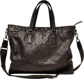 Coach Obart Leather Shoulder Bag