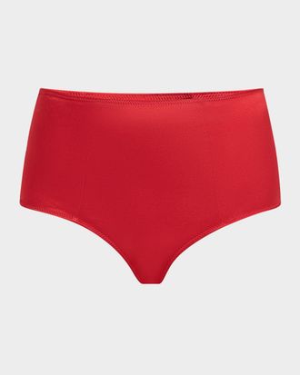 Kiki De Montparnasse Tous Les Jours High-Rise Stretch Silk Panties