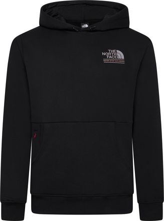 The North Face Mens Changla Pullover Hoodie Black Cotton - Size X-Large