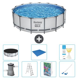 Bestway Piscina Bestway Steel Pro Max Redonda - 488x122 Cm - 8-piezas S616