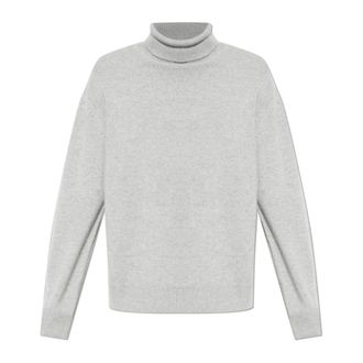 Lisa Yang Cashmere Knitwear, male, Gray, Size: 2XL Faron Turtleneck