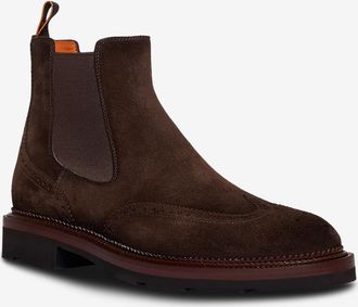 Santoni Wildleder-Stiefeletten Kalamaboot