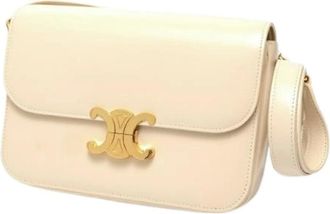 Celine Pre-owned Cross Body Bags, female, Beige, Size: ONE SIZE Pre-owned Vintage Shoulder Bag