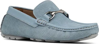 Donald J Pliner Textured Horsebit Loafer in Sky Blue at Nordstrom Rack, Size 10.5