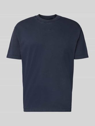Marc O'Polo Relaxed Fit T-Shirt aus reiner Baumwolle in Marine, Gr&ouml;&szlig;e XXXL