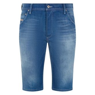 Diesel Denim Shorts, male, Blue, Size: W29 Denim Bermuda Shorts