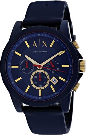 A|X Armani Exchange Mens Blue dial Watch