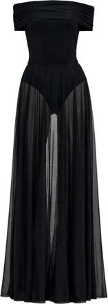 Norma Kamali Schulterfreies Maxikleid von Norma Kamali