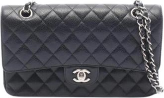 Chanel Pre-owned Vintage Schoudertas - Dames - Vintage Schoudertas - Zwart - ONE Size - Leer - Vintage