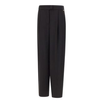 Kaos Rechte Broek - Dames - Straight fit broeken - Zwart - L - Broeken