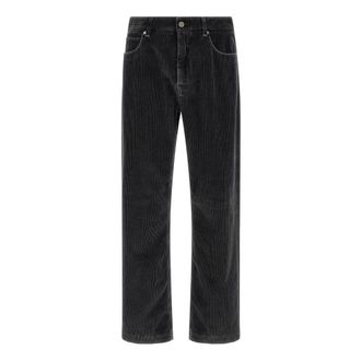 Fendi Long Jeans - male - Fendi - Straight Trousers - Gray - W32 - Trousers