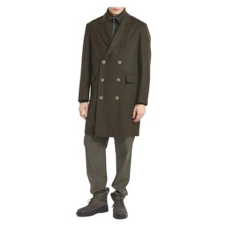 Barena Double-Breasted Coats, male, Brown, M, Single-Breasted Coats
