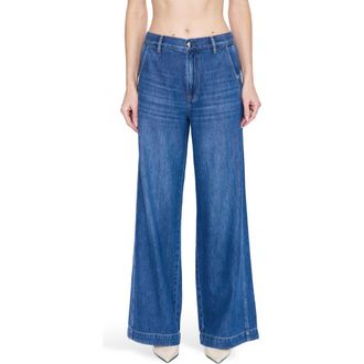Pistola Denim Jadyn High Waist Wide Leg Jeans in Imagine at Nordstrom Rack, Size 28