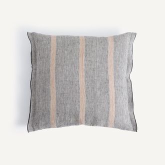 AM.PM Kussenhoes in gestreept linnen, Virel